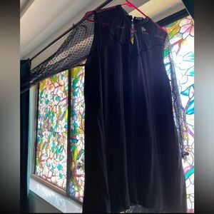 Gothic little black dress